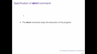 LAFF-On 2 3 2 The Abort Command Part 1