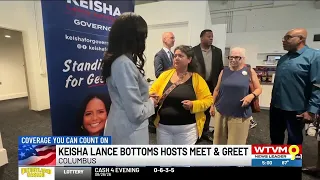 Bottoms campaigns in Columbus ahead of November election