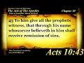 The Acts of the Apostles Chapter 10 - Bible Book 44