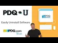 Easily Uninstall Software Using PDQ Inventory