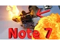 Note 7 Battery Explosion CAUGHT LIVE ON CAMERA