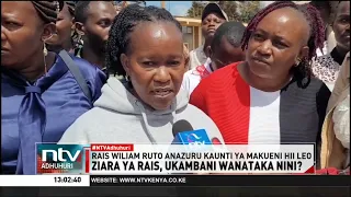 Ziara Ya Rais Ukambani Wanataka Nini Wakazi Wazungumza 