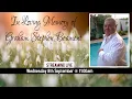 Celebrating the life of Graham Stephen Beament
