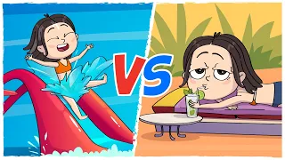 ЛІТО дитини VS ЛІТО дорослого (Анімація LOLka)