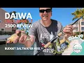 DAIWA CROSSFIRE LT 2500 - SALT WATER FISHING TEST