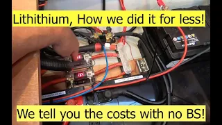 Lithium, How we did it for less.