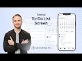 How to Create a To-Do List Screen Ionic Design Kit