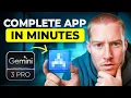 I Built an ENTIRE App with Gemini 3 In Minutes