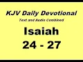 07-25 Isaiah 24-27 KJV Daily Devotional