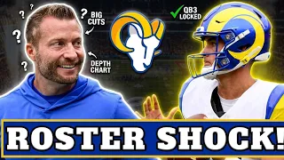 Rams First Depth Chart Revealed Tight End Overload QB3 Confirmed