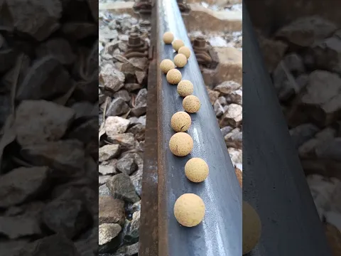 What happens to fruit when a train passes by? #train #challenge