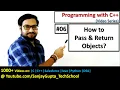 06 C Passing and Returning Objects From Functions - Learn C tutorials by Sanjay Gupta