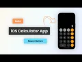 iOS Calculator App - React Native