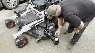 Peco ZT3100 line trimmer installation