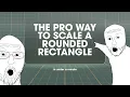 After Effects The pro way to scale a rounded rectangle in under a minute