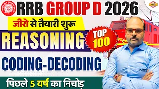 RRB GROUP D REASONING 2026 | RRB GROUP D REASONING PRACTICE SET | RRB GROUP D REASONING CLASSES