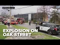 Syracuse Police respond to report of explosion on Oak Street