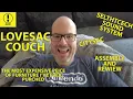 JEFF - LOVESAC COUCH WITH STELTHTECH SPEAKERS AND THE CITYSAC