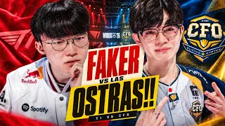 CFO YA LE GANÓ A FAKER… ¡HOY HAY REVANCHA! 💀 // T1 vs CFO | WORLDS 2026