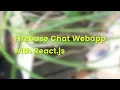 React JS Tutorial Building Firebase Chat App React Hooks