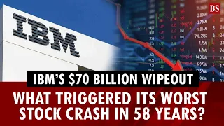 IBM s 70 billion wipeout How the AI boom caught it off guard Business news IT sector