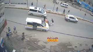 اليوم في حزيز شارع تعز والحمدلله على السلامة 