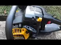 McCulloch 3516 Chainsaw Saved from the Scrap Pile with a Little History