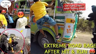 Extreme Road Rage after Hit & run Biker|local vs Bikers|Z900 Rider