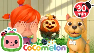 JJ’s Peek-a-BOO! 🎃👻 Halloween Edition | CoComelon Nursery Rhymes for Kids
