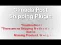 Troubleshoot No Shipping Methods Available for WooCommerce Canada Post Shipping plugin