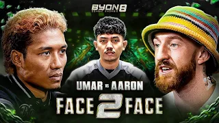 "AYO KITA PERANG ELBOW DI 30 DETIK TERAKHIR?!" - UMAR VS AARON FACE 2 FACE