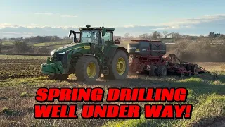 SPRING CORN DRILLING: ON BOARD WITH STEVE