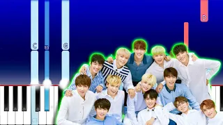 seventeen us again piano tutorial 