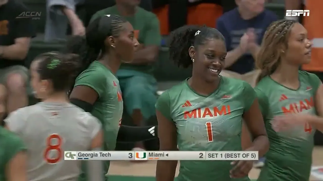 Georgia Tech vs. Miami Full Match Replay | 2026 ACC Volleyball