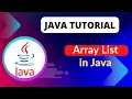 Java Tutorial ArrayList in Java