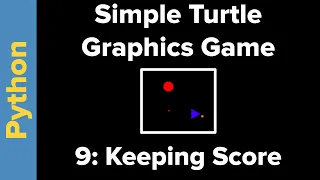 Simple Python Turtle Graphics Game Part 9