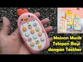 Download Lagu Review Mainan musik telepon bayi dengan teether Bilingual ponsel Mainan anak