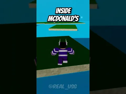 Never Play BrookhavenRP Inside McDonald's...