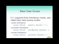 Base Class Access