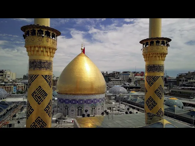 فيديوهات خام جوي (درون)  افقي لحرم ابي الفضل العباس عليه السلام (11) بدون حقوق و بدقة 4k 60p