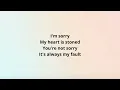 Yseult - I Love You ( English Translate )