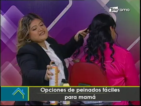 Opciones de peinados fáciles para mamá