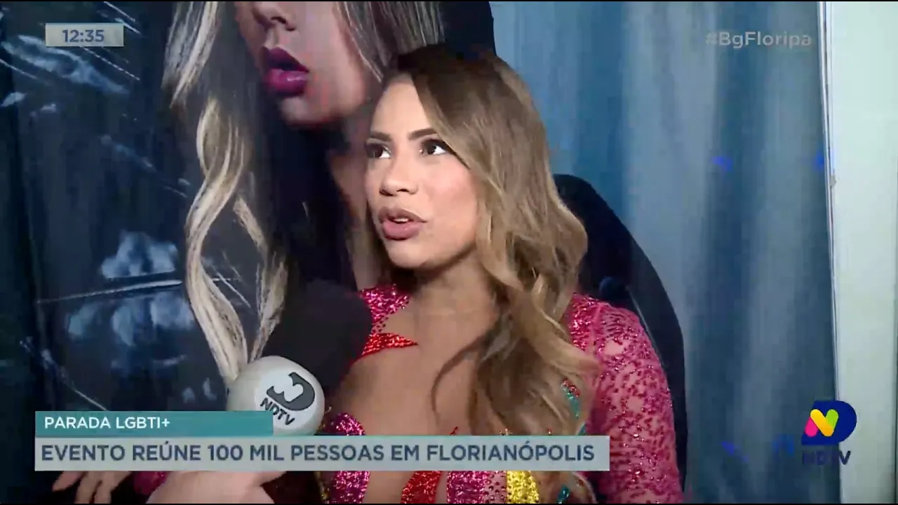 Parada LGBTQIA+: evento reúne 100 mil pessoas em Florianópolis