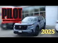 2025 Honda Pilot Black Edition - Sonic Grey Pearl Walkaround Elite Trim with Extra Style