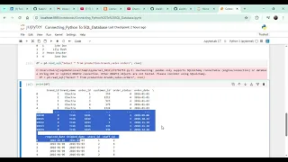 SQL Server Connectivity With Python Through pyodbc