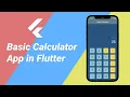 Basic Calculator App in Flutter