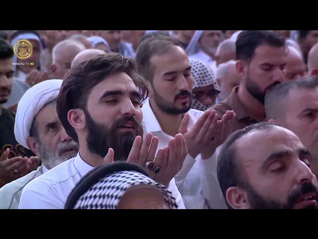 ⁣صلاة العيد الأضحى المبارك من الصحن العلوي المطهر 1446 هـ
