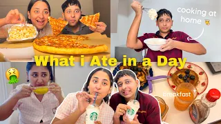 What i ate in a day 🥞🍕