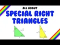Special Right Triangles Why They Work and the EASIEST Way to Solve Them