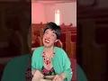 Your Aunt is having a spiritual attack brought on by soup beans